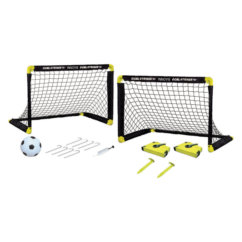 Afbeelding laden in galerijviewer, Anywhere soccer match voetbaldoel set 2 x 91 x 61 x 61 cm
