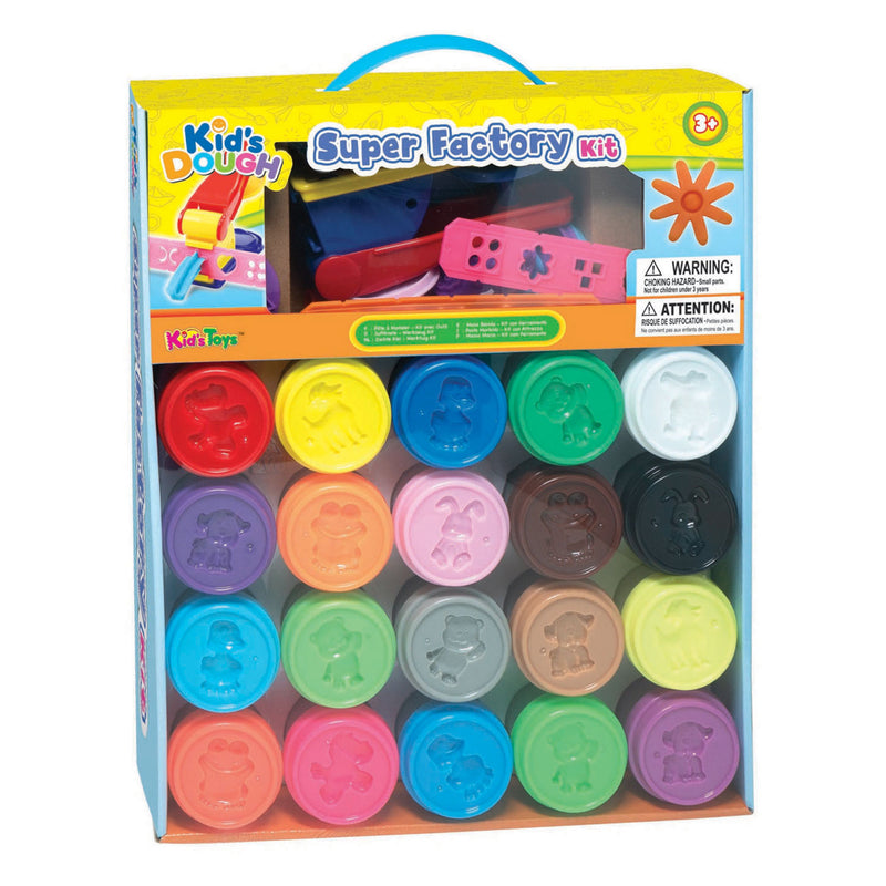 Afbeelding laden in galerijviewer, Kid's dough super factory kleiset - 20st.
