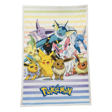 Pokémon pokemon evolutions fleeceplaid 100x150cm
