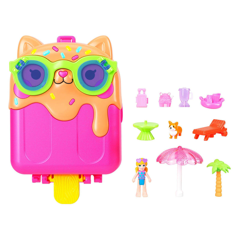 Afbeelding laden in galerijviewer, Ty polly pocket kit popsicle compact speelset
