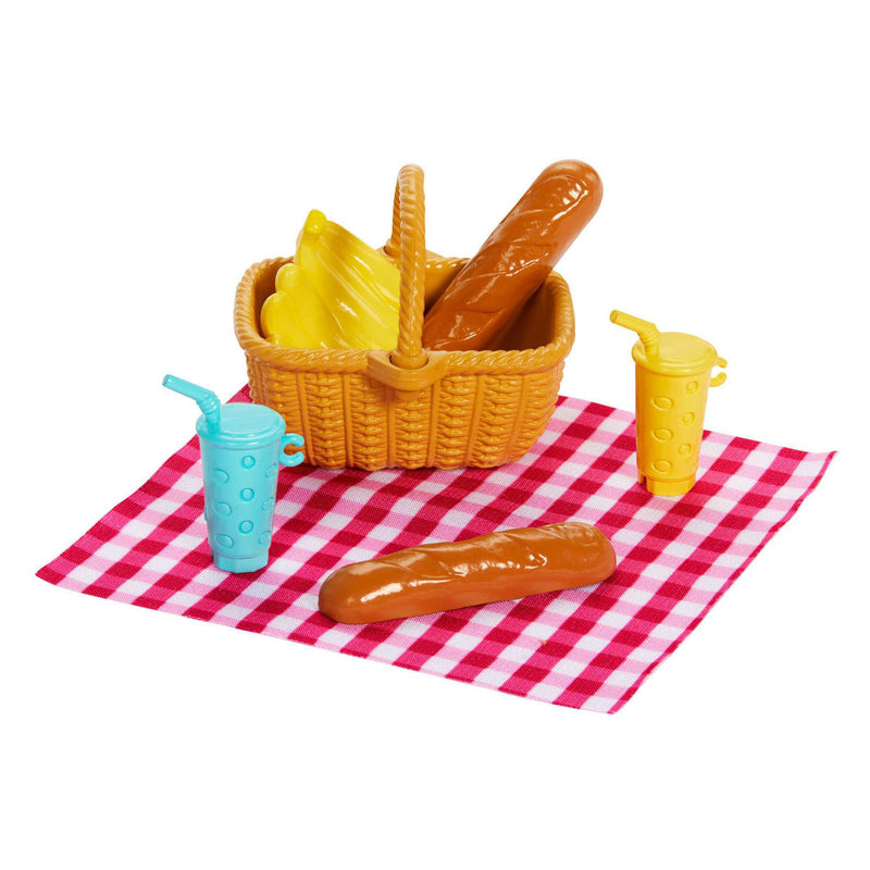 Afbeelding laden in galerijviewer, Mattel barbie malibu picknickset met chelsea pop
