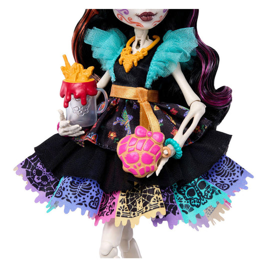 Monster high skelita calaveras - modepop met huisdier candelita