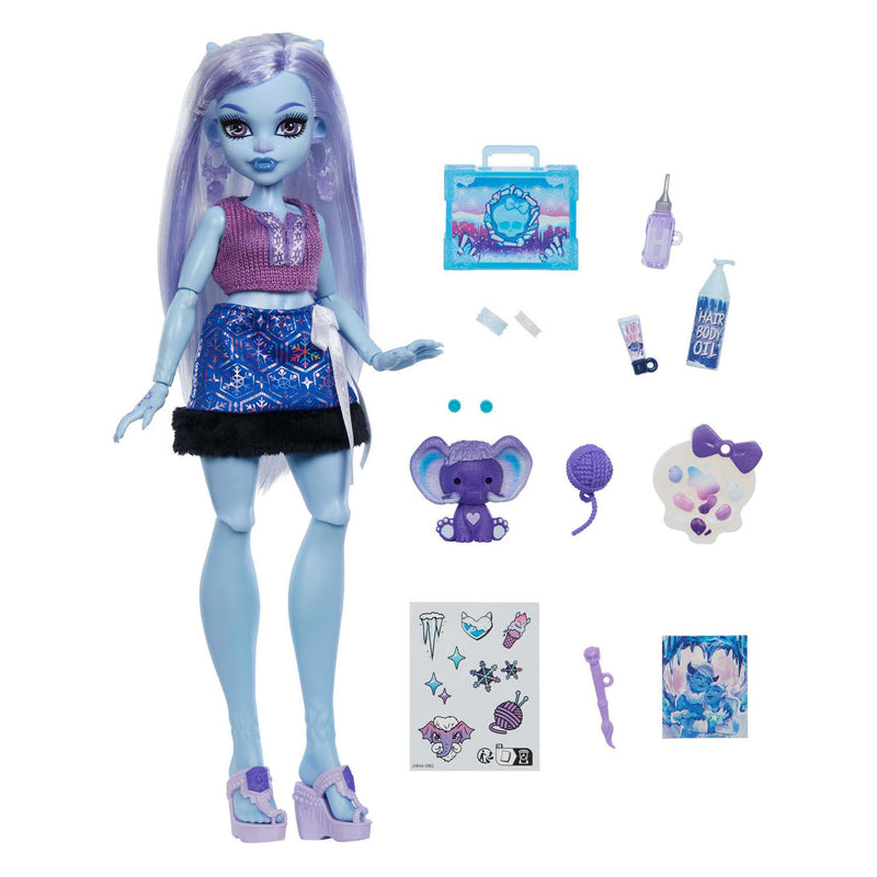 Afbeelding laden in galerijviewer, Mattel monster high pop self scare secrets abbey bominable
