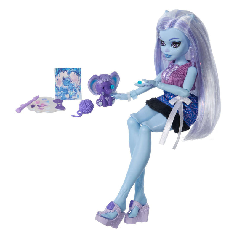 Afbeelding laden in galerijviewer, Mattel monster high pop self scare secrets abbey bominable
