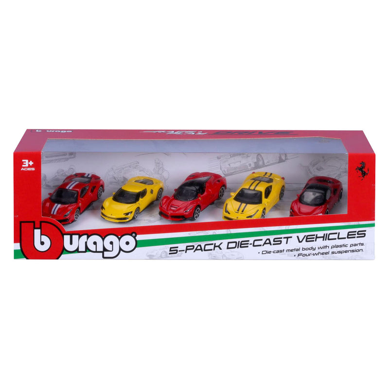 Afbeelding laden in galerijviewer, Burago ferrari die cast auto's 1:64 - 5st.
