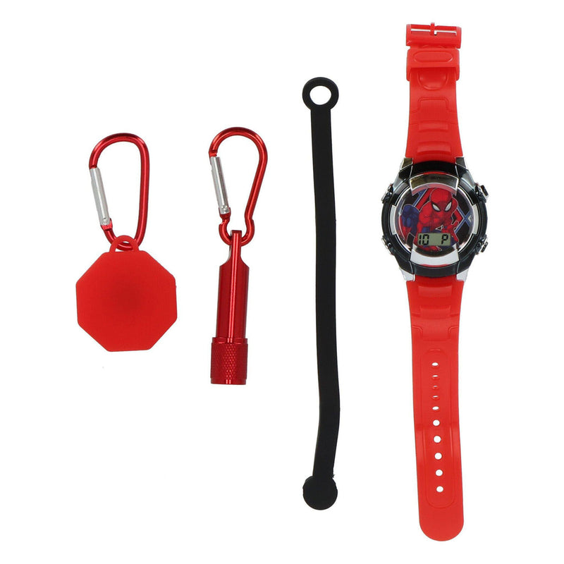 Afbeelding laden in galerijviewer, Horloge cadeauset spiderman - 4dlg.
