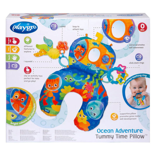 Ocean tummy time activiteitenkussen
