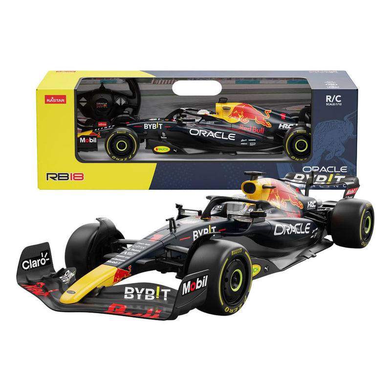 Afbeelding laden in galerijviewer, Rc rastar red bull rb18 1:12 f1-bolide
