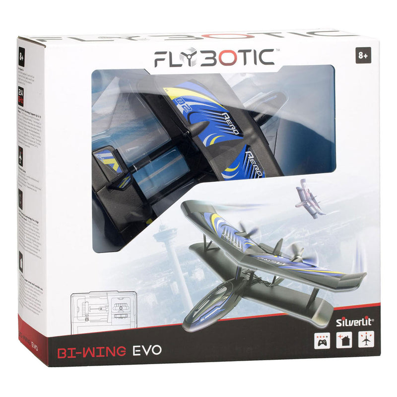 Afbeelding laden in galerijviewer, Silverlit rc bi-wing evo vliegtuig
