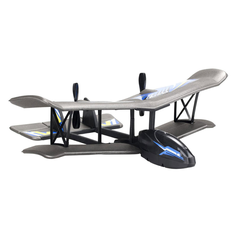 Afbeelding laden in galerijviewer, Silverlit rc bi-wing evo vliegtuig
