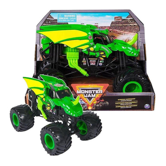 Spin master monster jam speelgoedauto dragonoid - 1:24