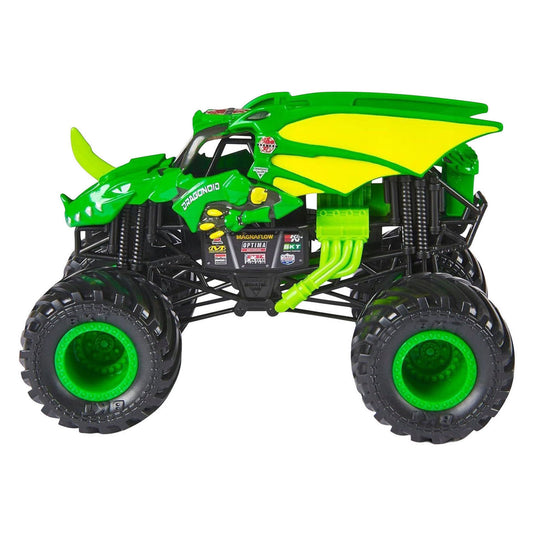 Spin master monster jam speelgoedauto dragonoid - 1:24