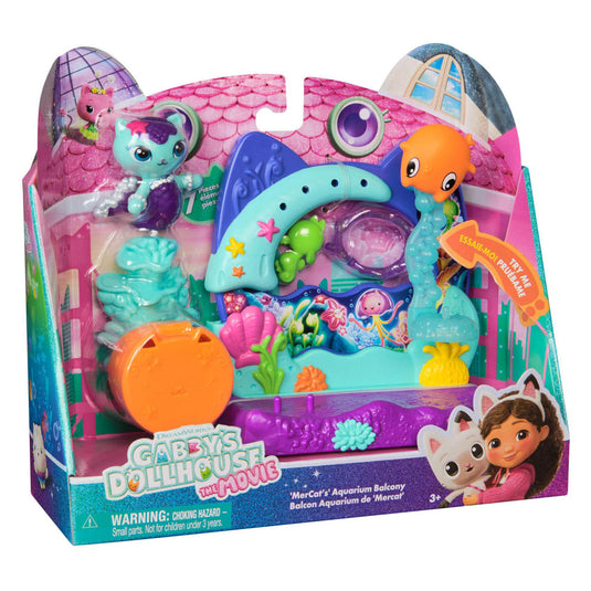 Gabby's poppenhuis gabby’s poppenhuis – meerminkat's aquarium balkon speelset