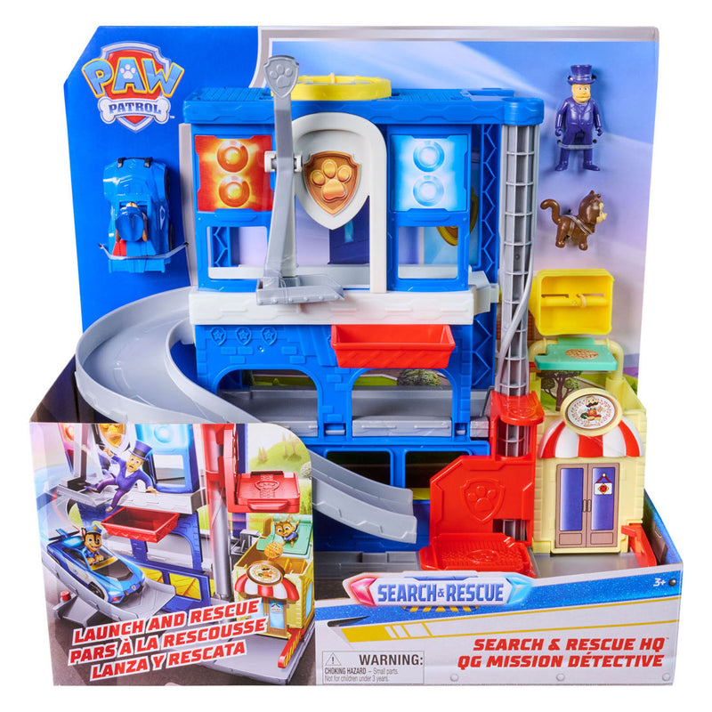 Afbeelding laden in galerijviewer, Paw patrol search rescue speelset pup squad police station
