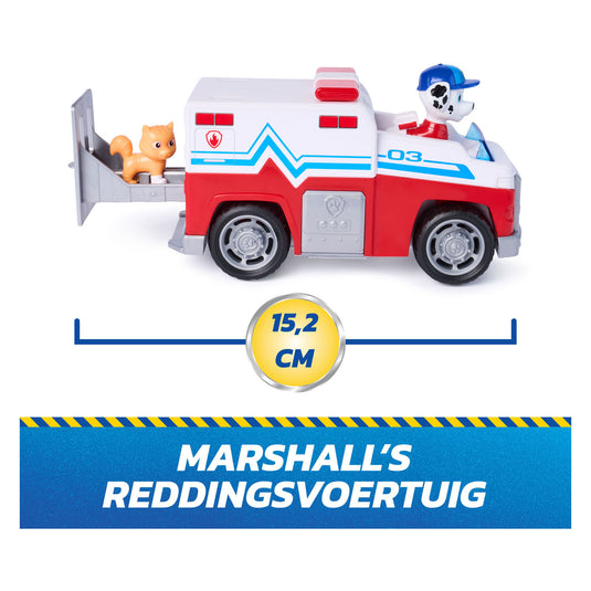Paw patrol search rescue vehicle marshall | 2 stuks