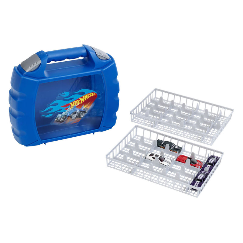 Afbeelding laden in galerijviewer, Hot wheels car collector case voor 30 auto's
