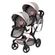Xeo duo tweelingpoppenwagen - 46 cm