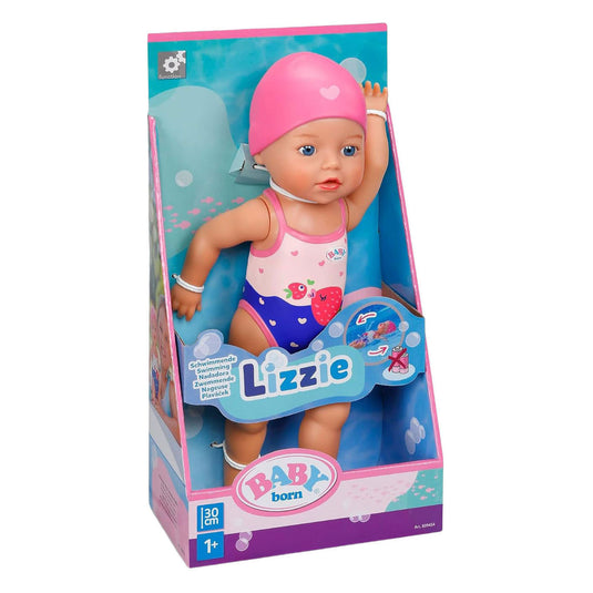 Baby born my first zwemmende lizzie - 30cm