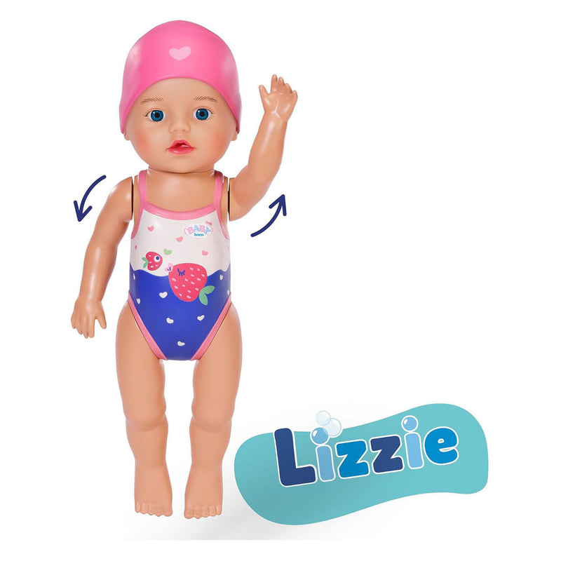 Afbeelding laden in galerijviewer, Baby born my first zwemmende lizzie - 30cm

