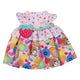 Baby born fruitjurk met aardbeien handtas - 43cm