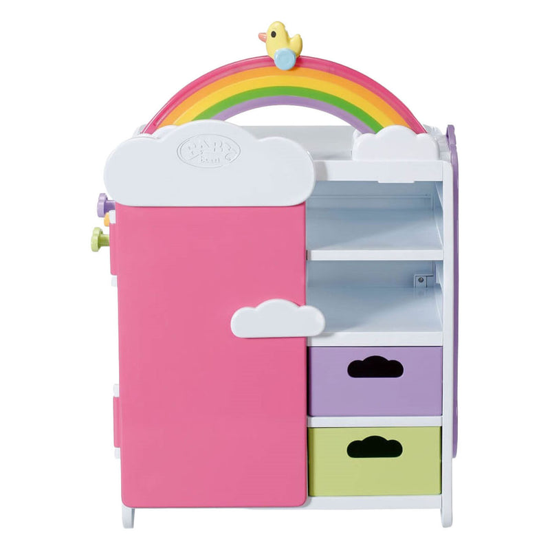 Afbeelding laden in galerijviewer, Baby born regenboogkledingkast
