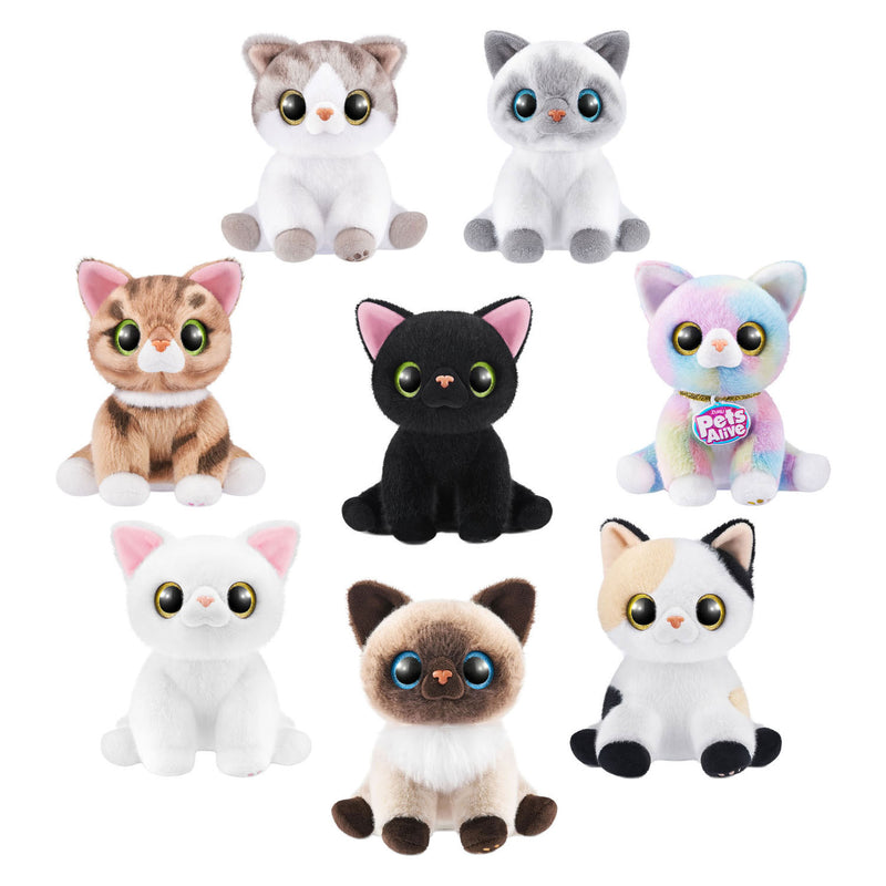Afbeelding laden in galerijviewer, Zuru pets alive smitten kittens interactieve pluche knuffel
