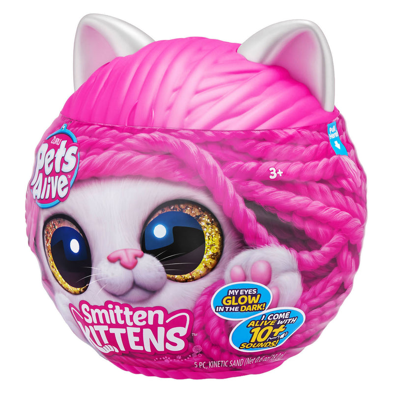 Afbeelding laden in galerijviewer, Zuru pets alive smitten kittens interactieve pluche knuffel
