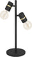 Eglo lurone tafellamp - e27 - 50 cm - zwart goud