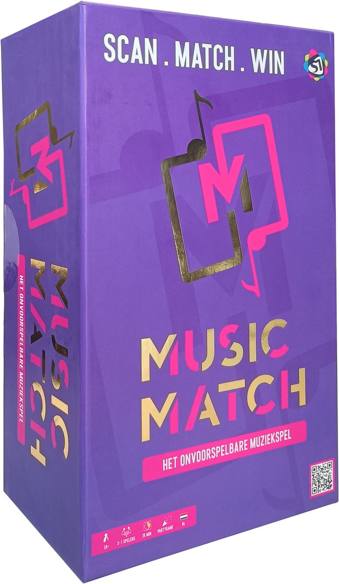 Afbeelding laden in galerijviewer, Source 1 media music match - party game - muziekspel

