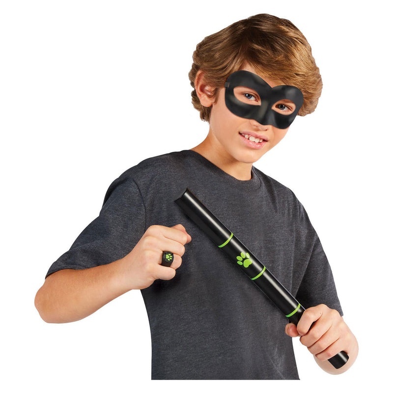 Afbeelding laden in galerijviewer, Bandai miraculous verkleedset cat noir
