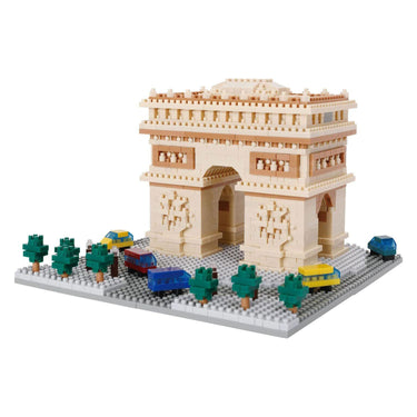 Nanoblock bouwset arc de triomphe deluxe - 1560st.
