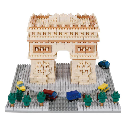 Bandai nanoblock bouwset arc de triomphe deluxe - 1560st.