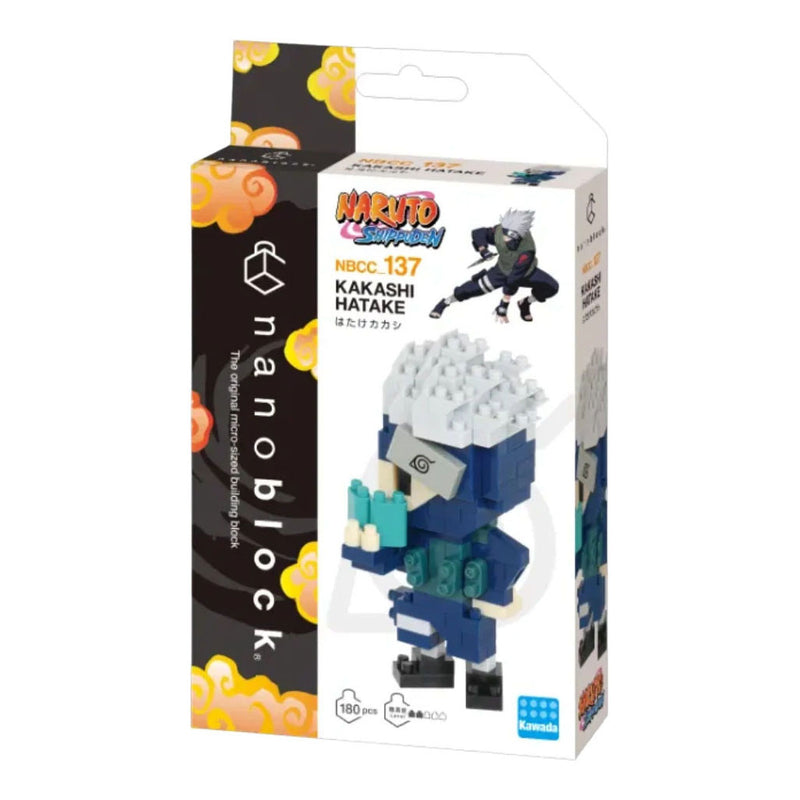 Afbeelding laden in galerijviewer, Bandai nanoblock bouwset naruto kakashi - 180st.
