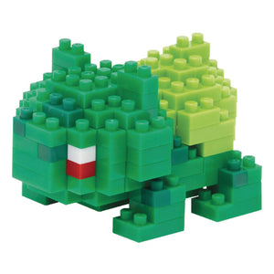 Nanoblock bouwset pokémon bulbasaur - 120st.