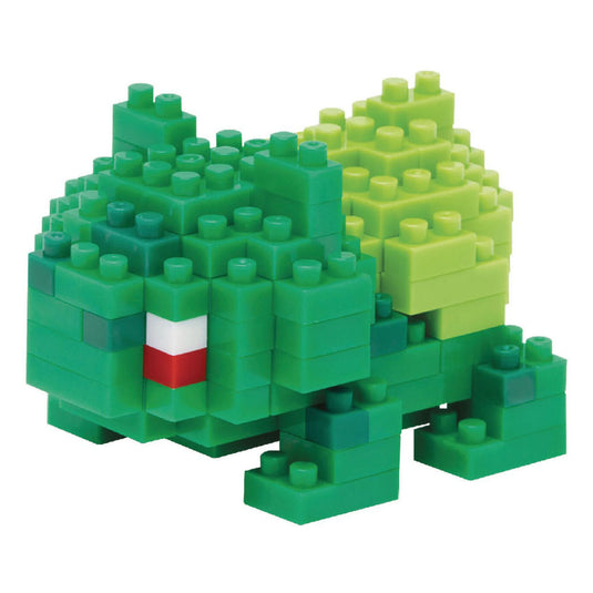 Nanoblock bouwset pokémon bulbasaur - 120st.