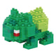 Nanoblock bouwset pokémon bulbasaur - 120st.