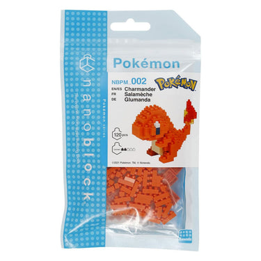 Bandai nanoblock bouwset pokémon charmander - 120st.