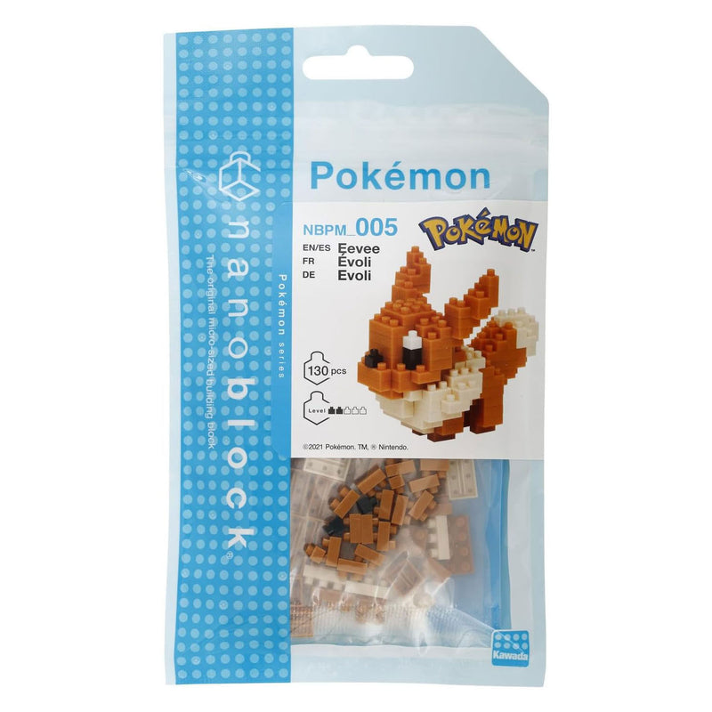 Afbeelding laden in galerijviewer, Bandai nanoblock bouwset pokémon eevee - 130st.
