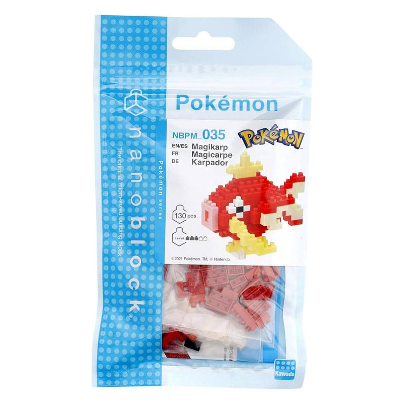 Afbeelding laden in galerijviewer, Nanoblock bouwset pokémon magikarp - 130st.
