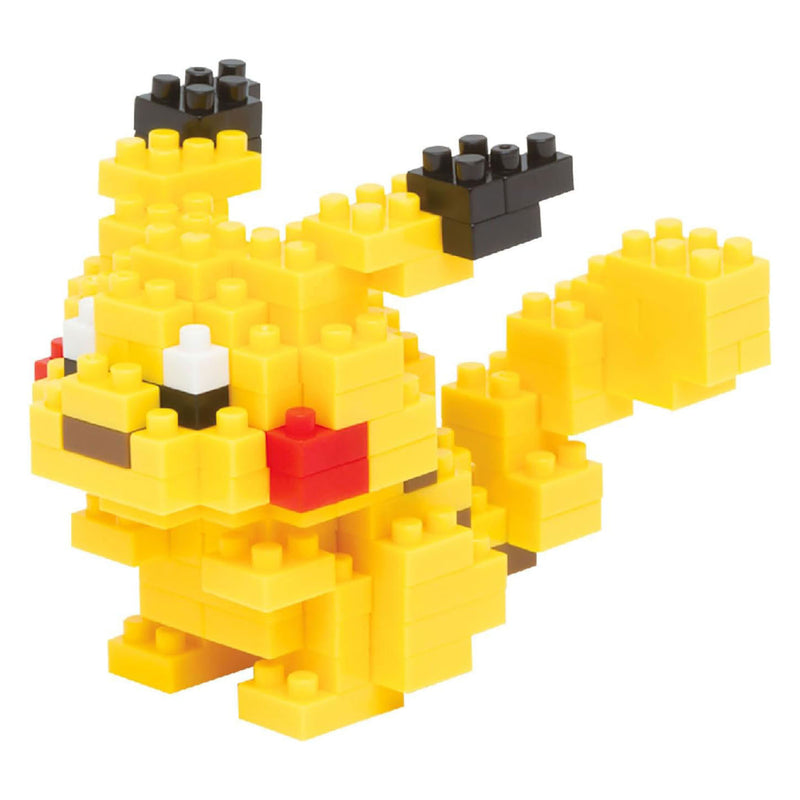 Afbeelding laden in galerijviewer, Nanoblock bouwset pokémon pickachu - 130st.
