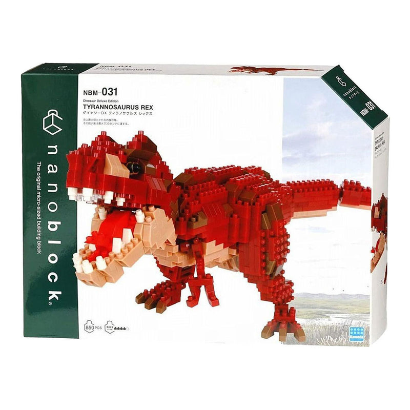 Afbeelding laden in galerijviewer, Bandai nanoblock bouwset t-rex - 850st.
