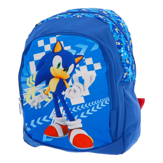 Sonic rugzak met 2 compartimenten - 38x28x16cm