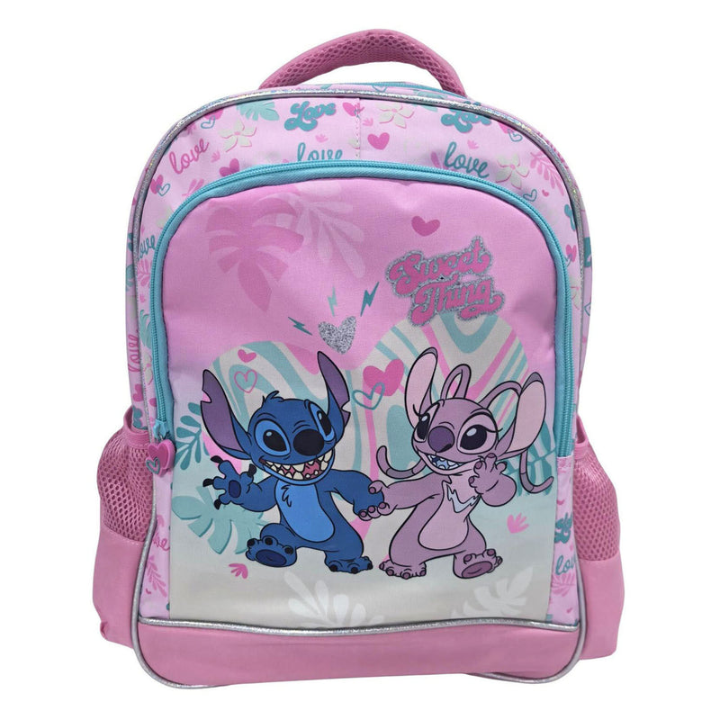 Afbeelding laden in galerijviewer, Disney stitch love rugzak 3 compartimenten met zijvakken
