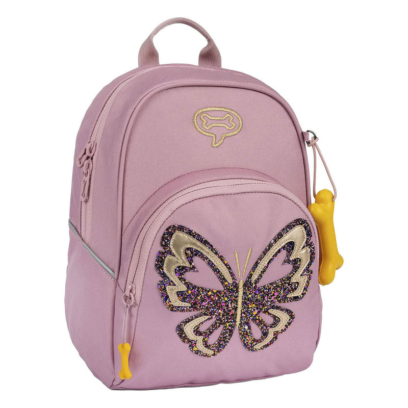 Afbeelding laden in galerijviewer, Stones and bones glitter butterfly lila laurel 2.0 rugzak
