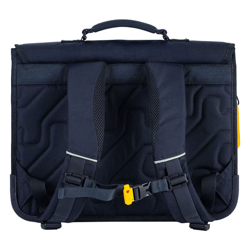 Afbeelding laden in galerijviewer, Stones and bones glitter butterfly navy cedar schooltas

