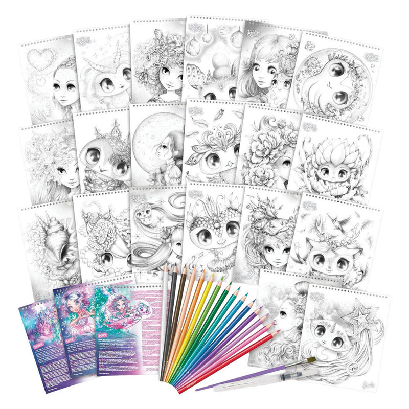 Afbeelding laden in galerijviewer, Nebulous stars aquarel set
