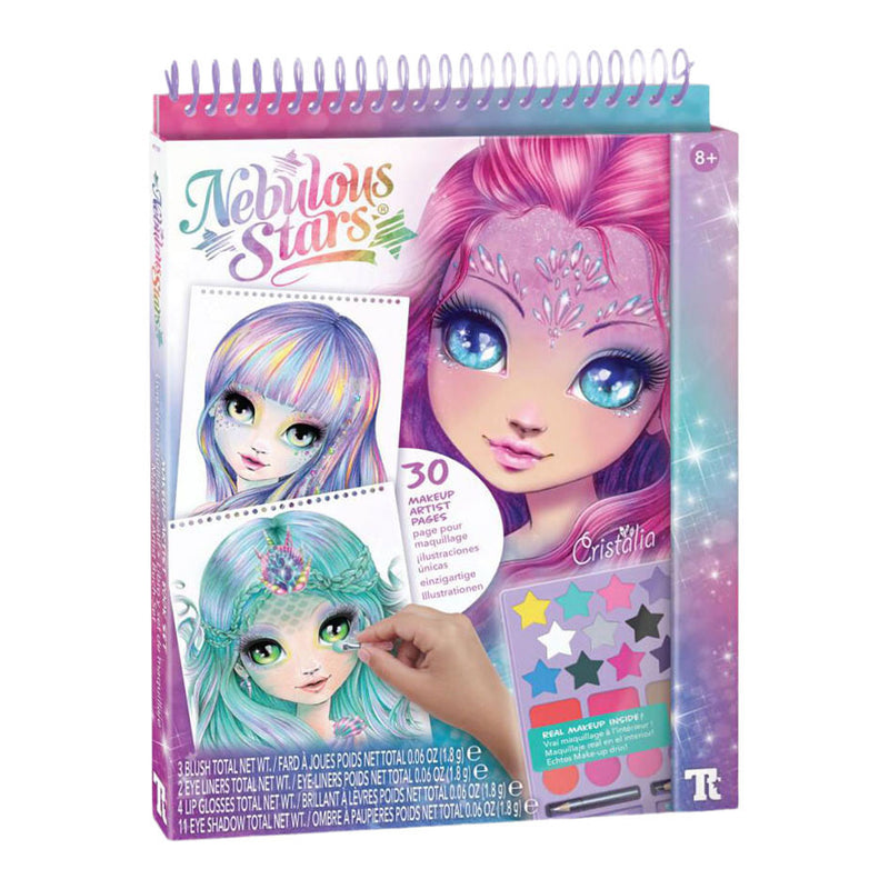 Afbeelding laden in galerijviewer, Nebulous stars make-up artiest schetsboek
