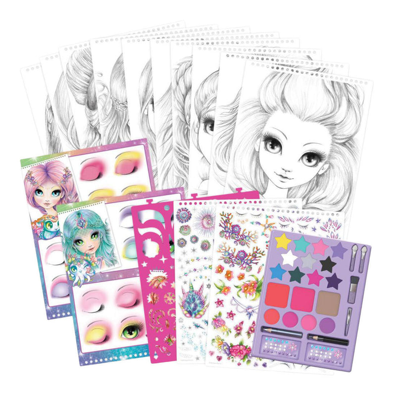 Afbeelding laden in galerijviewer, Nebulous stars make-up artiest schetsboek
