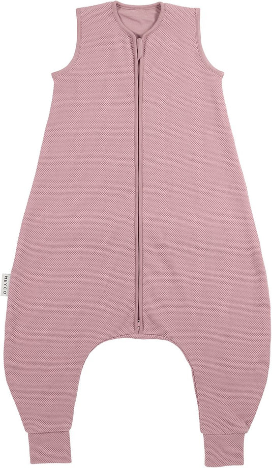 Meyco baby studio collection classic slaapoverall jumper - purple pink - 80cm - 1.0 tog
