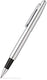 Sheaffer rollerball vfm - e9421 - m - polished chrome chrome plated - sf-e1942151
